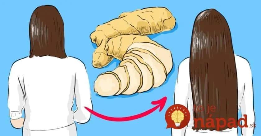 Na vlasy to funguje ako mágia: Zázvorový zábal, po ktorom rastú vlasy ako divé!