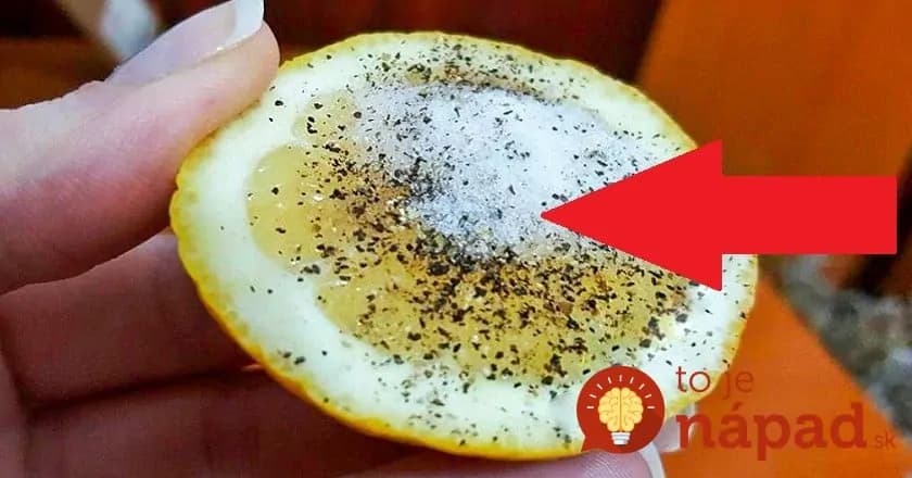 Nemali sme ani tušenie, že dokážu toto: 9 silných dôvodov, prečo spojiť citrón, soľ a čierne korenie!