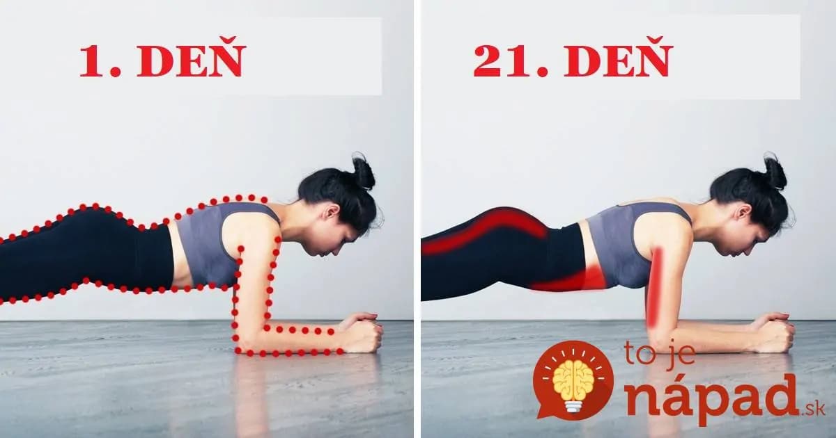 21-dňová výzva pre ploché brucho: Maximálne 5 minút denne a príde zmena, ktorú si všimne každý!
