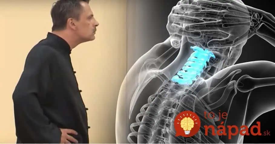 Lekár ukázal jednoduchý cvik, ktorý vráti krčné stavce späť na svoje miesto: Odstráni aj bolesť a  únavu!