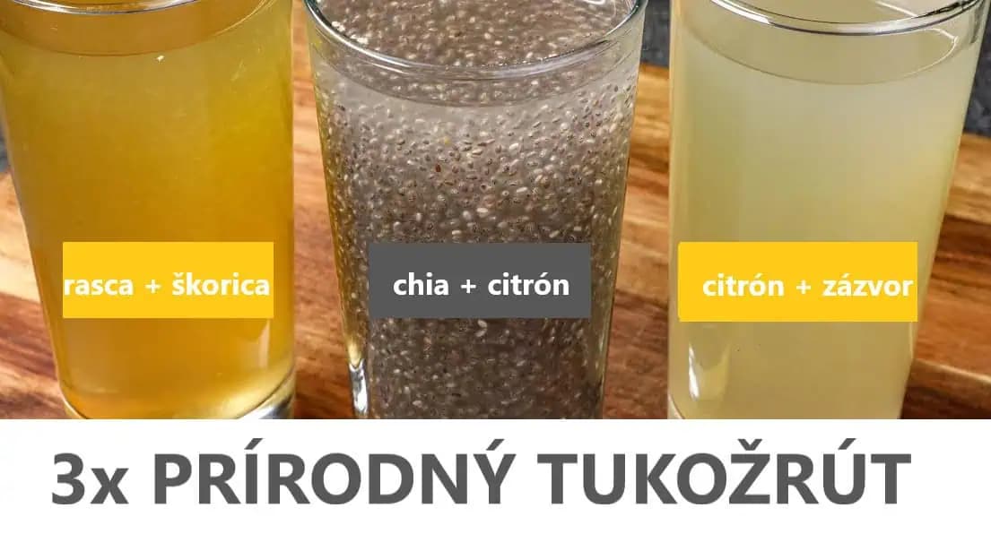 3 účinné prírodné nápoje na spaľovanie tuku: Vyskúšajte niektorý z týchto tukožrútov a kilá pôjdu dolu ľahšie!