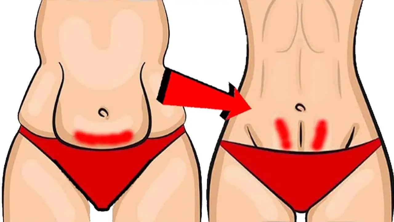 Cvičte túto sériu po dobu 7 DNÍ a potom sa pozrite do zrkadla: Najlepšie cvičenie na prevísajúce spodné brucho!