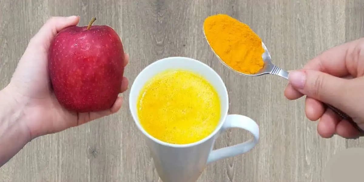 Dajte variť KURKUMU s 1 JABLKOM a vždy si spomeňte na tento recept: Na chudnutie, vysoký cholesterol a posilní to srdce!