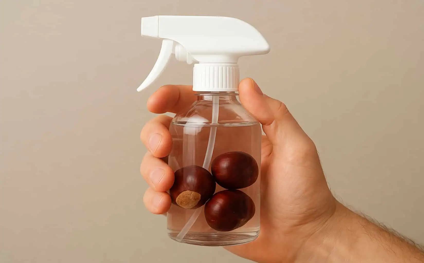 Dajte obyčajné GAŠTANY do nádoby s rozprašovačom: Budete poriadne PREKVAPENÍ, na čo všetko to pomáha!