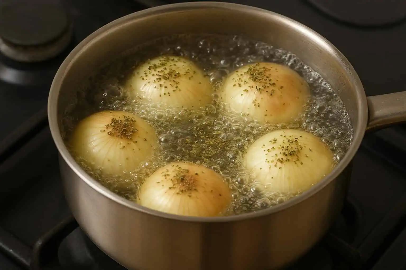 Dajte variť celé cibule s MAJORÁNKOU a nikdy nezabudnite na tento recept: Záchrana pri kašli aj chorých pieduškách!