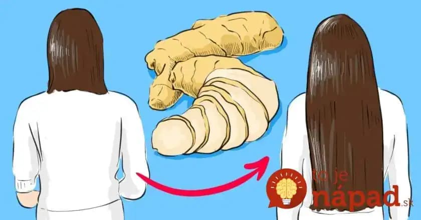 Na vlasy to funguje ako mágia: Zázvorový zábal, po ktorom rastú vlasy ako divé!