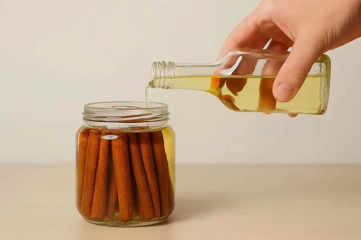 Keď mám doma škoricu, nazbieram pár kusov a zalejem ich obyčajným olejom: POKLAD do každej rodiny!