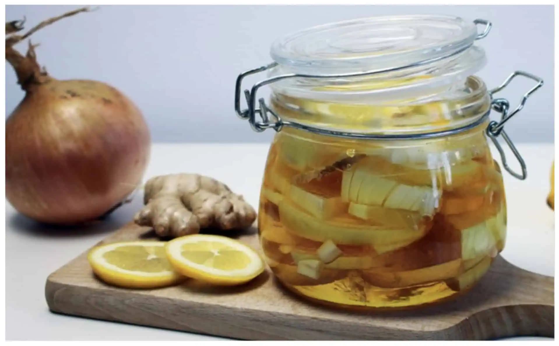 Dajte do pohára cibuľu, citrón, zázvor a zabudnite, čo je kašeľ a zápal pľúc: RECEPT, ktorého sa bojí každá choroba!