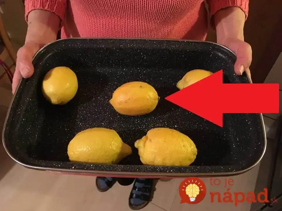 Toto by mal počas zimy vedieť každý: Tušíte, čo dokáže obyčajný citrón, keď ho dáte len na chvíľu do rúry?