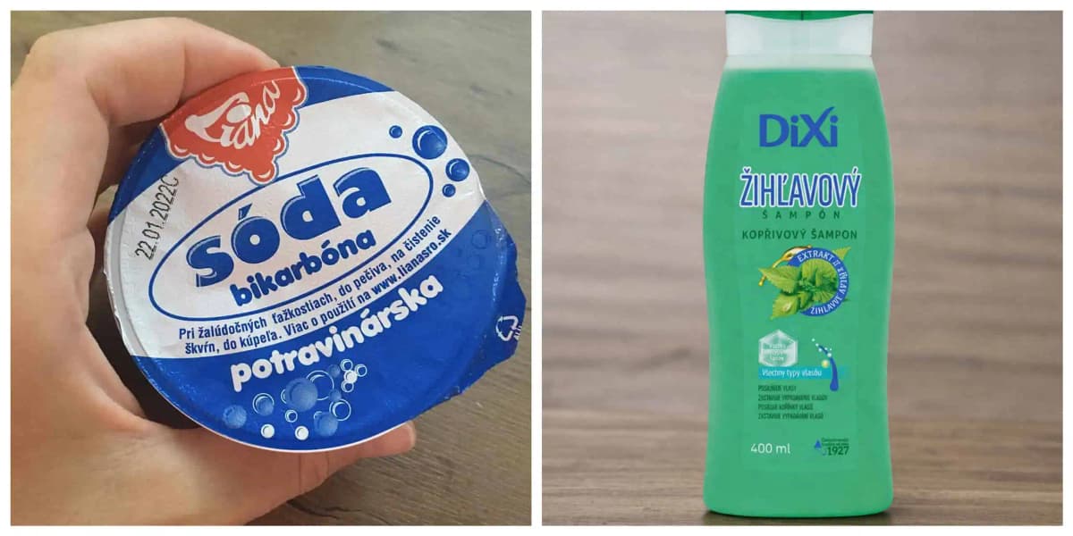 Vezmite len sódu bikarbónu, lacný zelený šampón a hneď použite: Starý trik, ktorý poznali len naše babičky!