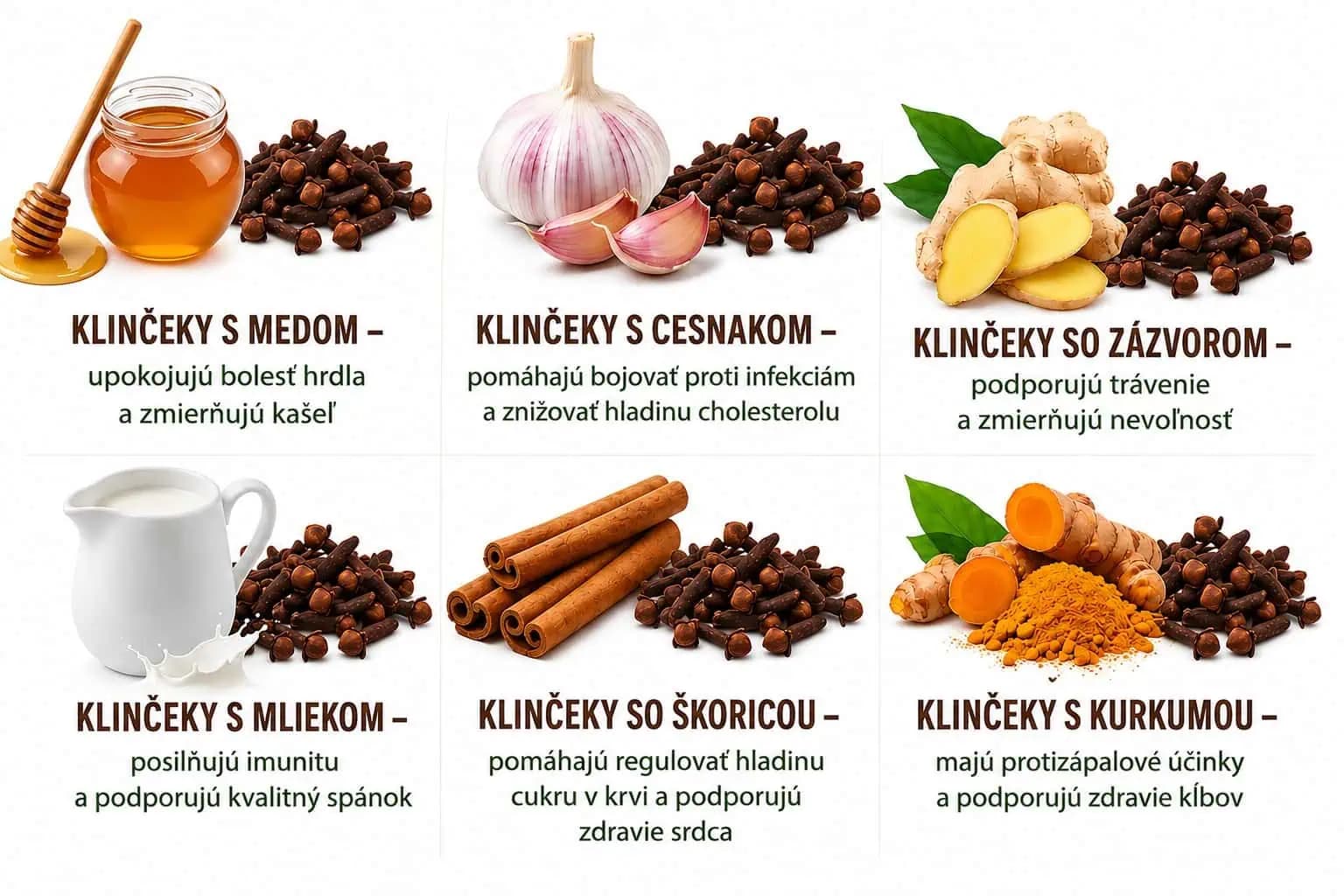 20 geniálnych spôsobov, ako využiť klinčeky pre svoje zdravie: PRESNÝ návod, ako ich používať!