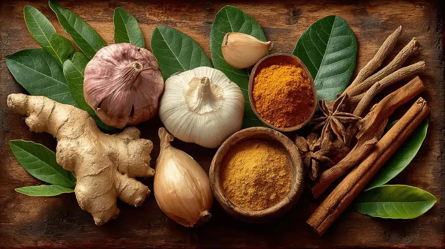Domáci liek: Cesnak, kurkuma, cibuľa, zázvor, škorica a bobkový list!